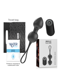 BRILLY GLAM - VIBRATING KEGEL BEADS REMOTE CONTROL 2