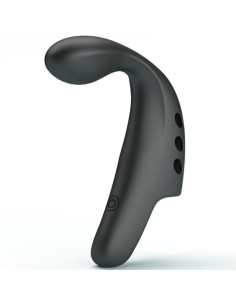 PRETTY LOVE - BLACK GORGON VIBRATOR THIMBLE