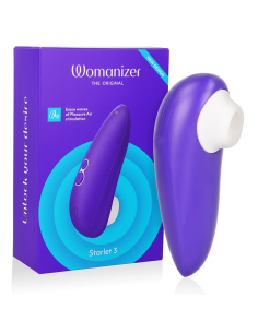 WOMANIZER - STARLET 3 CLITORAL STIMULATOR INDIGO