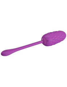 PRETTY LOVE - VIBRATING EGG WITH PURPLE RECHARGEABLE MARINE TEXTURE 2