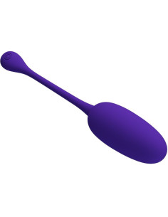PRETTY LOVE - KNUCKER PURPLE RECHARGEABLE VIBRATING EGG