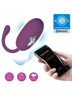 PRETTY LOVE - DOREEN PURPLE RECHARGEABLE VIBRATING EGG