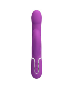 PRETTY LOVE - 4 IN 1 MULTIFUNCTION VIBRATOR and STIMULATOR PURPLE 2