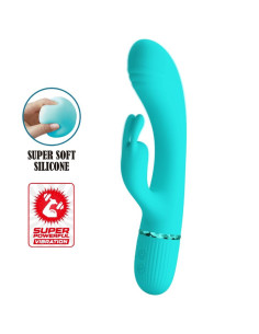 PRETTY LOVE - SCOCCO VIBRATOR RABBIT TURQUOISE