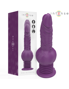 INTENSE - TATUM MULTIFUNCTION VIBRATOR WITH UP AND DOWN VIBRATION 24 CM PURPLE