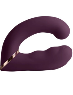 ROCKS-OFF - GEMINI DUAL VIBRATOR G-SPOT CLITORIS STIMULATOR PURPLE