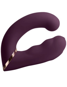 ROCKS-OFF - GEMINI DUAL VIBRATOR G-SPOT CLITORIS STIMULATOR PURPLE 2