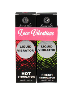 SECRETPLAY - LIQUID VIBRATOR LOVE VIBRATIONS PACK
