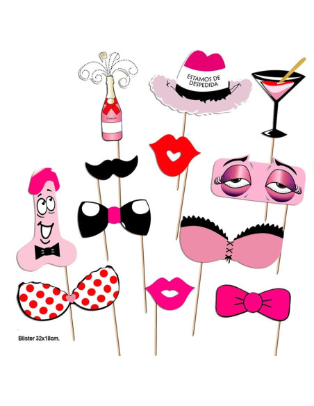 DIABLO PICANTE - PHOTOCALL PARTY SET MODEL 1 - 12 UNITS