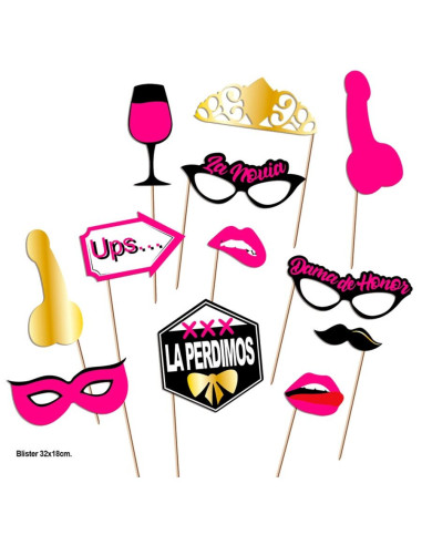 DIABLO PICANTE - PHOTOCALL PARTY SET MODEL 2 - 12 UNITS