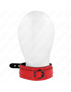 KINK - VYNO RAUDONO SPALVOS REGULIUOJAMAS KAKLO PAPUOŠALAS 37.5-49.5 CM X 5 CM