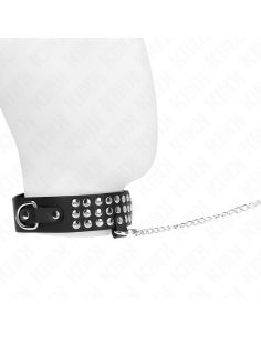 KINK - NECKLACE WITH STRAP 65 CM WITH SHINY ADJUSTABLE 37-42 CM X 5.3 CM