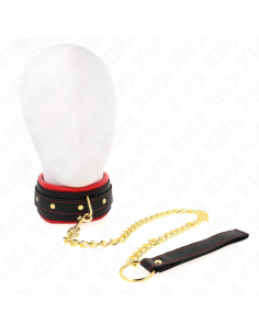 KINK - COLLAR WITH PLAIN FABRIC LEASH ADJUSTABLE 33-48 CM X 5.7 CM