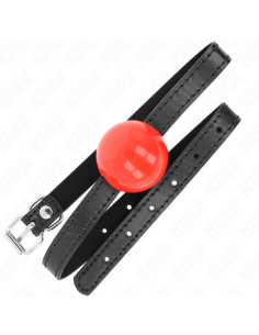 KINK - RED SINGLE SOLID BALL 4 CM GAG 65 x 1.5 CM 2