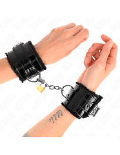 KINK - LIGHT WRIST RESTRAINTS WITH A COPPER LOCK ADJUSABLE 17-29 CM X 5.5 CM