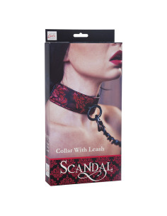 CALEXOTICS - SCANDAL NECKLACE WITH BLACK STRAP 2