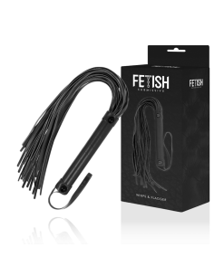 FETISH SUBMISSIVE - VEGAN LEATHER WHIP 2