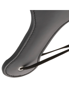 DARKNESS - ROUNDED BLACK FETISH PADDLE 2