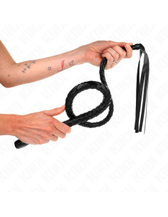 KINK - LONG WHIP WITH BEADS 110 CM