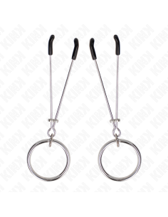 KINK - THIN NIPPLE CLAMPS WITH O-RING 7 CM 2