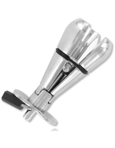 METAL HARD - METAL ANAL PLUG WITH LOCK 2