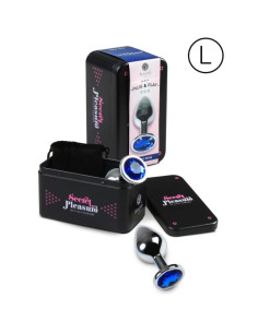 SECRETPLAY - ANAL PLUG SIZE L BLUE 2