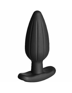 ELECTRASTIM - SILICONE BLACK ROCKER BUTT PLUG LARGE 2