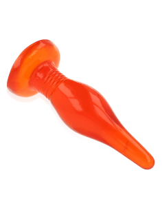 BAILE - RED SOFT TOUCH ANAL PLUG 14.2 CM 2