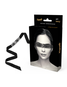 COQUETTE CHIC DESIRE - LACE MASK BLACK