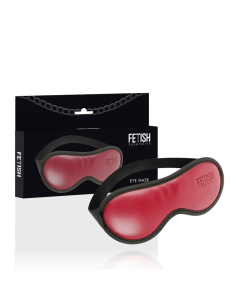 FETISH SUBMISSIVE DARK ROOM - VEGAN LEATHER MASK WITH NEOPRENE LINING 2