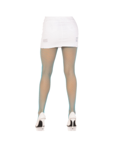 LEG AVENUE - LYCRA FISHNNET PANTYHOSE BLUE 2