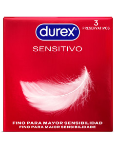 DUREX - SENSITIVE CONDOMS 3 UNITS