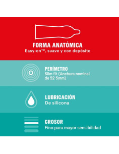 DUREX - SENSITIVO SLIM FIT 10 UNITS 2