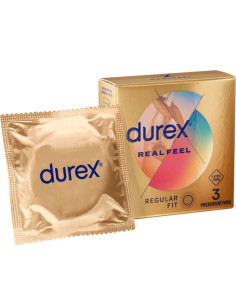DUREX - REAL FEEL CONDOMS 3 UNITS
