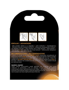 UNIQ - CLASSIC be latekso prezervatyvai, 3 vnt. 2