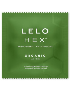 LELO - HEX ORGANIC PREZERVATYVŲ DĖŽUTĖ, 36 VIENETAI 2