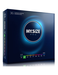 MY SIZE - PRO CONDOMS 47 MM 36 UNITS