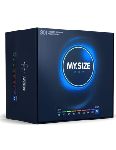 MY SIZE - PRO CONDOMS 72 MM 80 UNITS