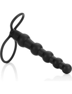 CALEXOTICS - BEADED DUAL PENETRATOR BLACK