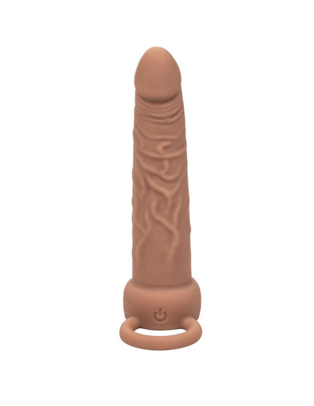 CALEXOTICS - PERFORMANCE MAXX RECHARGABLE DUAL PENETRATOR BROWN SKIN