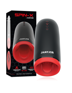 JAMYJOB - SPIN-X HEATING AND ROTATION MASTURBATOR 2
