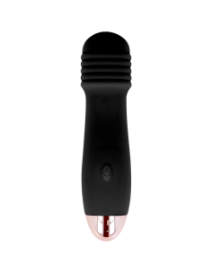 DOLCE VITA - RECHARGEABLE VIBRATOR THREE BLACK 7 SPEED