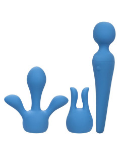 CALEXOTICS - COUTURE VIBRUOJAMŲJŲ LAZDELIŲ RINKINYS, 10 MĖLYNŲ VIBRAVIMŲ