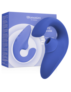 WOMANIZER - BLEND RABBIT VIBRATOR STIMULATOR VIBRANT BLUE