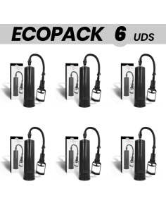 ECOPACK 6 UNITS - INTENSE PUMP BLACK PENIS PUMP 01