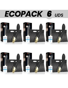 ECOPACK 6 UNITS - IBIZA SUPER SOFT RABBIT VIBRATOR