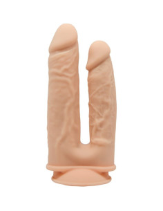 SILEXD - MODEL 1 REALISTIC PENIS DOUBLE PENETRATION VIBRATOR PREMIUM SILEXPAN SILICONE REMOTE CONTROL 17.5 - 19.5 CM