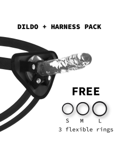 X RAY - HARNESS CLEAR COCK 18 CM -O- 4 CM