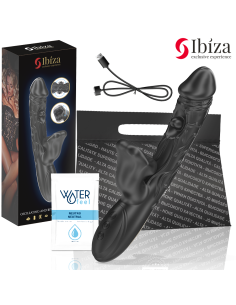 IBIZA - VIBRATORIUS IR KLITORIAUS STIMULIATORIUS SU KANDIMO IR SUKIMO EFEKTU