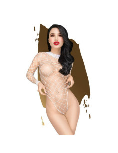 PENTHOUSE - SCANDALOUS TEDDY WHITE XL